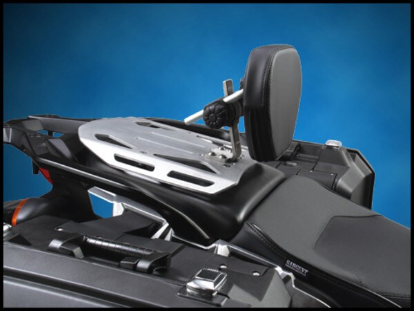 HONDA - AFRICA TWIN 2016+ - Rear Cargo Rack - Aluminum/ Backrest